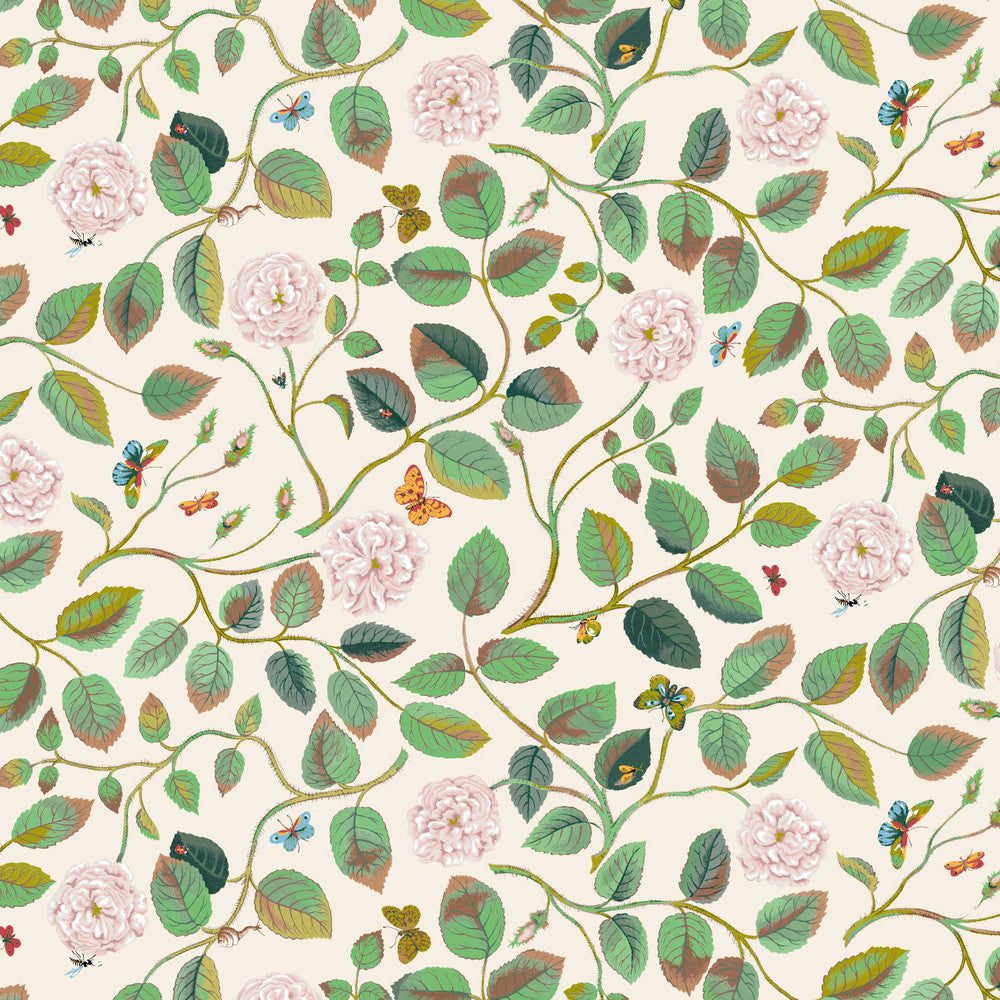 7830-2 Wandering Rose Spring by Bassett Mcnab Fabric Bassett Mcnab Fabric 7830-2 Wandering Rose SpringFabric BASSETT MCNAB WOODLANDS 100%COT ITALY </p><p>Repeat: H: 26.375, V: 25.000 56 in - Fabric Carolina -