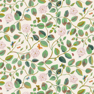 7830-2 Wandering Rose Spring by Bassett Mcnab Designer Fabric