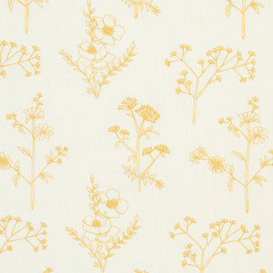 Lisbeth Embroidery Marigold 78362 by Schumacher Designer Fabric