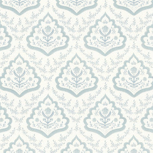 7842 Floral Paisley 1 Moonstone by Aoc Designer Fabric