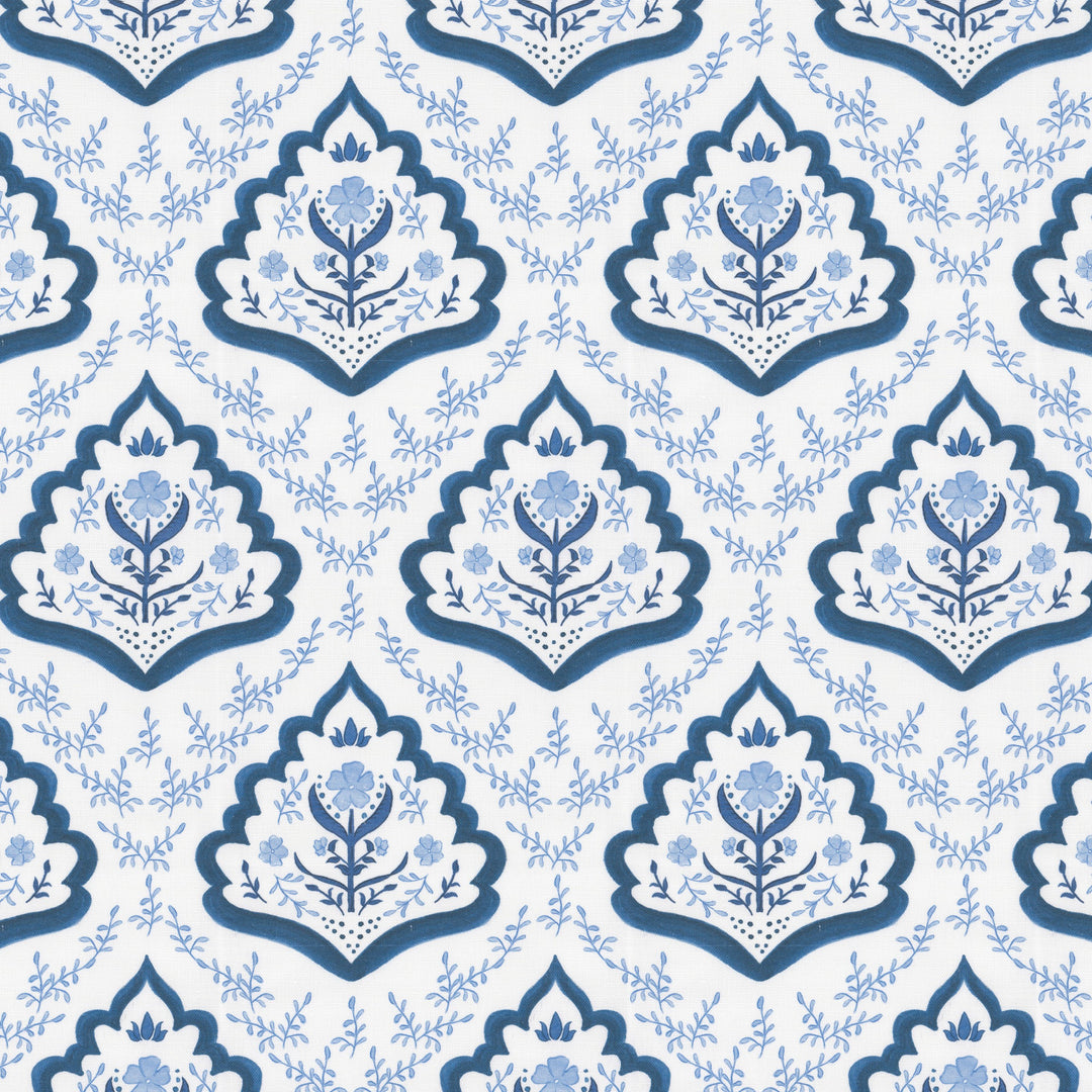 7842 Floral Paisley 2 Harbor by Aoc Designer Fabric