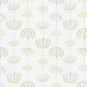 7843 Tulips 1 Lilac by Aoc Designer Fabric