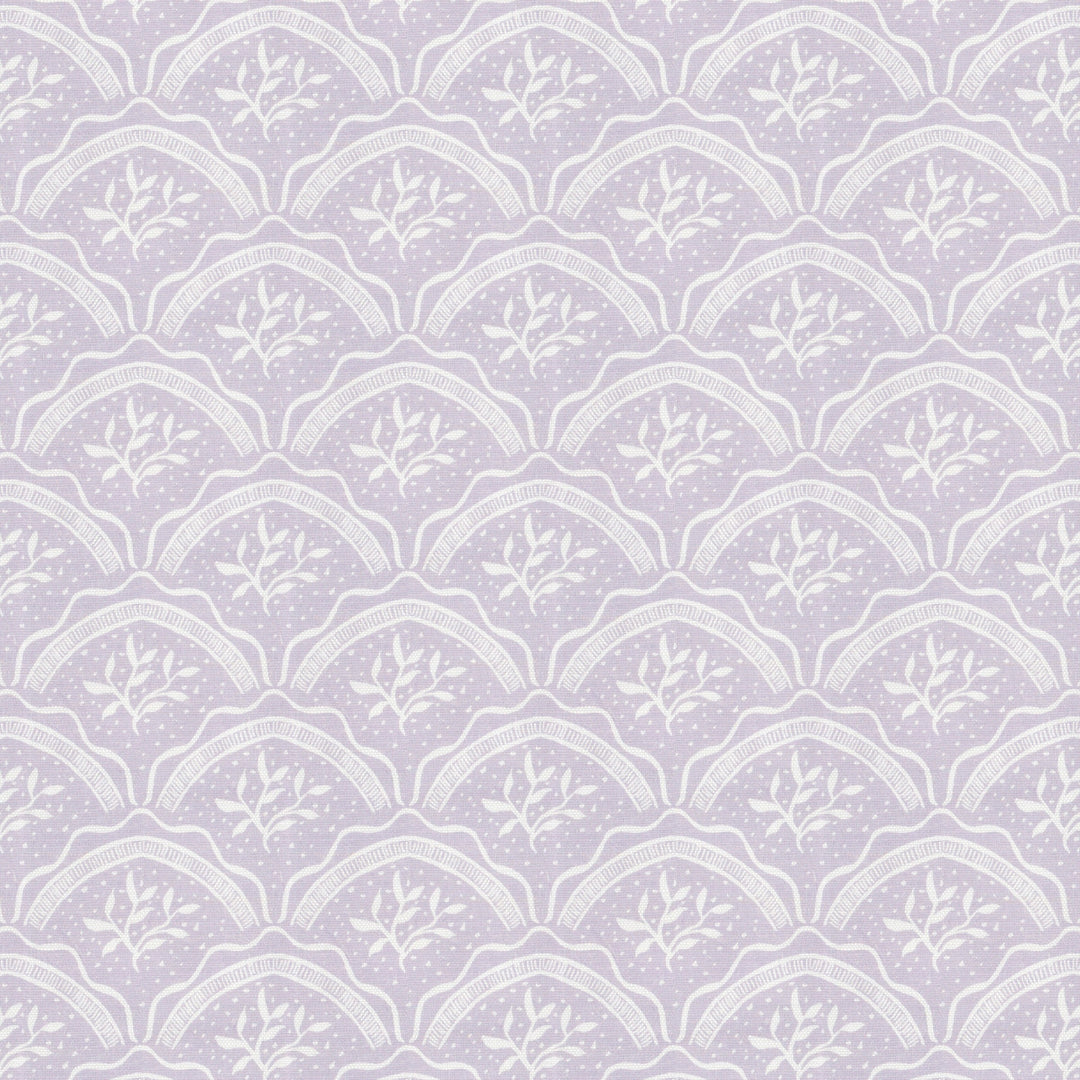 7845 Vine Scallop 3 Lilac by Aoc Designer Fabric