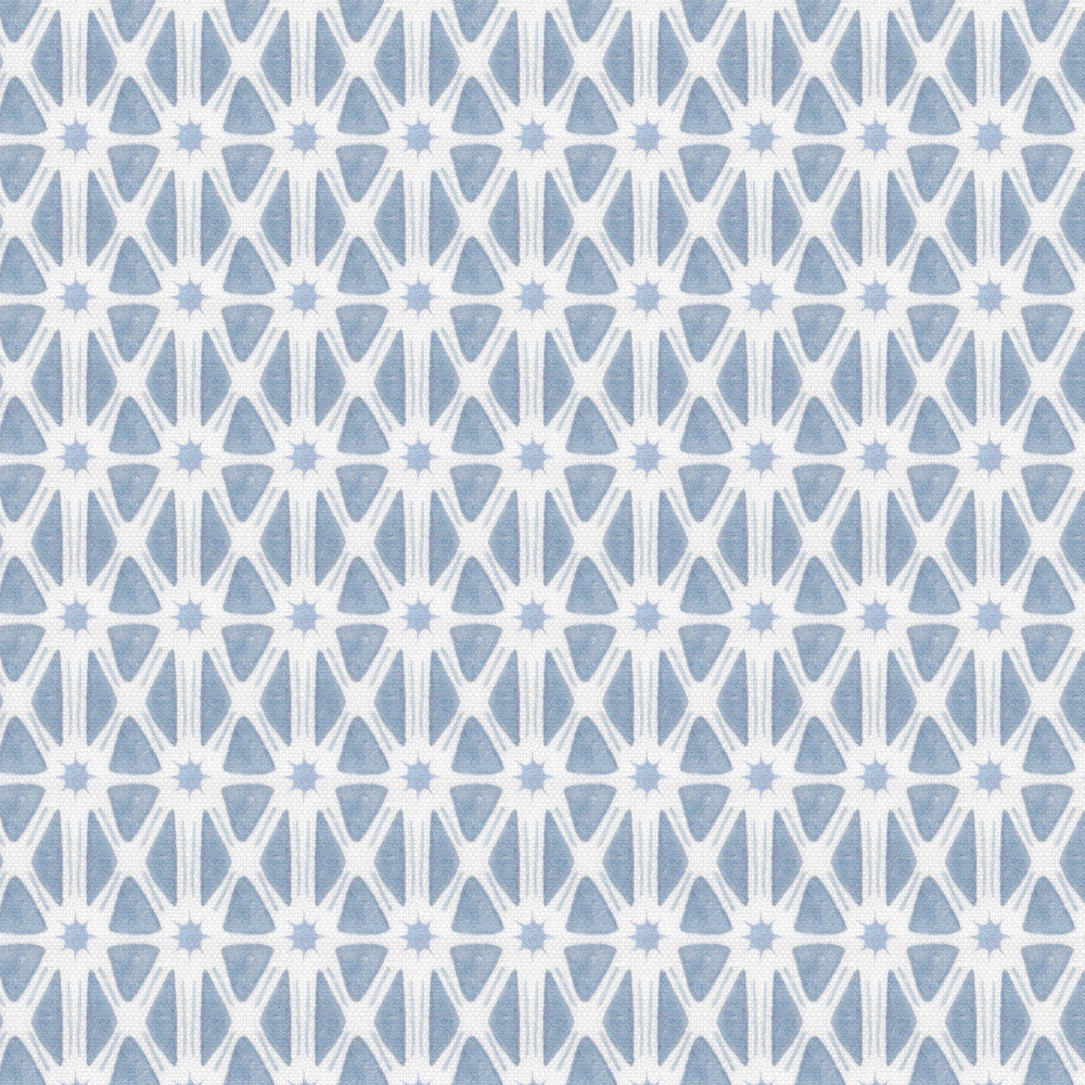 7847 Triangle Stars 2 Moonstone by Aoc Fabric Aoc Fabric 7847 Triangle Stars 2 MoonstoneFabric THE ART OF COLOR MORNINGSIDE 55%LIN 45%COT USA </p><p>Repeat: H: 1.250, V: 1.750 54 in - Fabric Carolina -