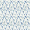 7848 Scallop Floral 2 Harbor by Aoc Designer Fabric
