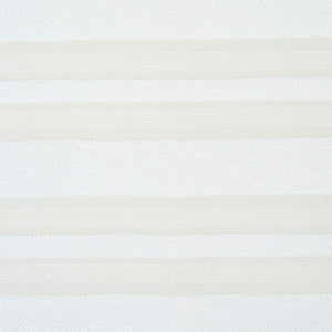 Ohara Stripe Indoor/Outdoor Ivory 78491 by Schumacher Designer Fabric