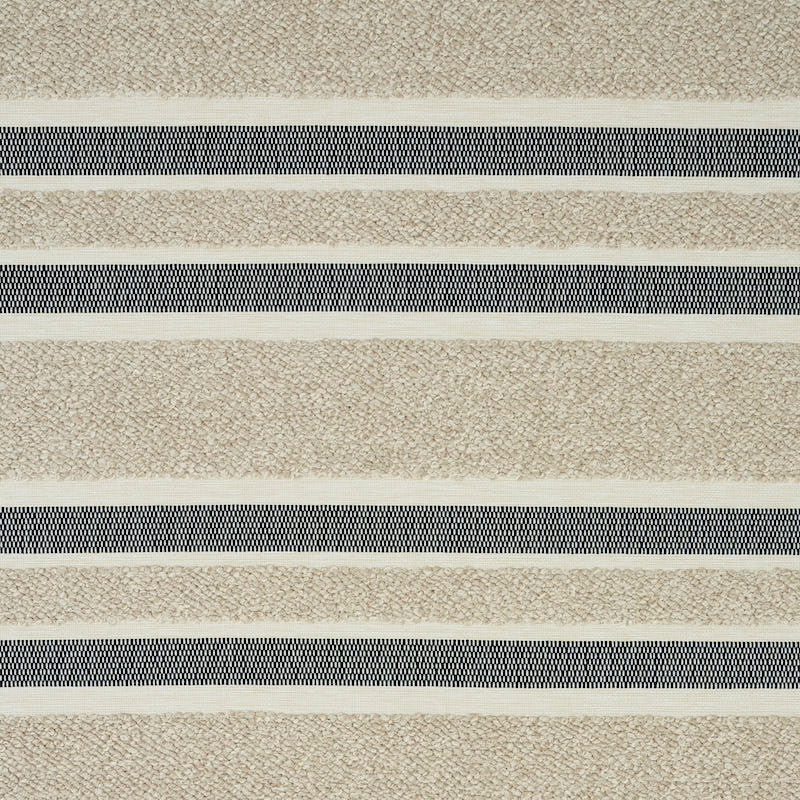 Ohara Stripe Indoor/Outdoor Taupe 78492 by Schumacher Designer Fabric INDOOR/OUTDOOR PRINTS & WOVENS V POLYPROPYLENE 100% BELGIUM MARTINDALE 30,000 </p><p>Repeat: Horizontal: 55" (140CM) and Vertical: 6 5/8" (17CM) 55 - Swanky Fabrics -