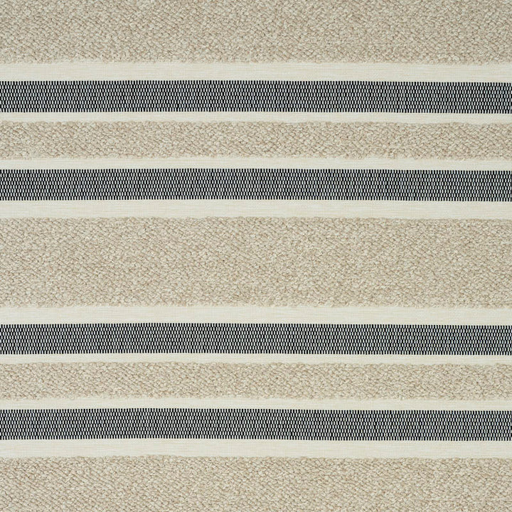 Ohara Stripe Indoor/Outdoor Taupe 78492 by Schumacher Designer Fabric INDOOR/OUTDOOR PRINTS & WOVENS V POLYPROPYLENE 100% BELGIUM MARTINDALE 30,000 </p><p>Repeat: Horizontal: 55" (140CM) and Vertical: 6 5/8" (17CM) 55 - Swanky Fabrics -