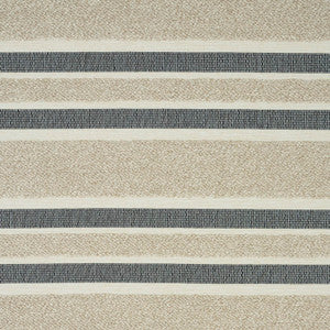 Ohara Stripe Indoor/Outdoor Taupe 78492 by Schumacher Designer Fabric
