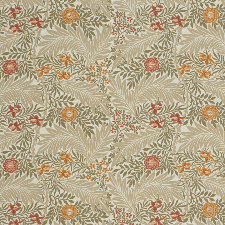 7861 Larkspur 1 Spice by Wmah Fabric Wmah Fabric 7861 Larkspur 1 SpiceFabric WILLIAM MORRIS AT HOME KELMSCOTT GARDENS VOL 1 100%COT SPAIN </p><p>Repeat: H: 18.000, V: 25.500 55 in - Fabric Carolina -