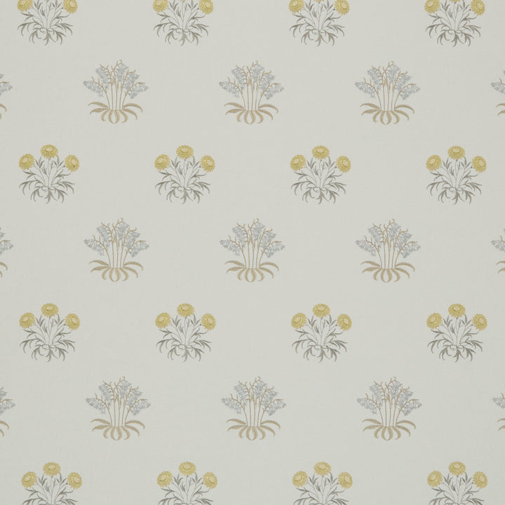 7862 Lilyflower Embroidery 3 Gold by Wmah Fabric Wmah Fabric 7862 Lilyflower Embroidery 3 GoldFabric WILLIAM MORRIS AT HOME KELMSCOTT GARDENS VOL 1 68%POL 21%LIN 11%COT %VEMB INDIA </p><p>Repeat: H: 10.750, V: 12.500 54 in - Fabric Carolina -