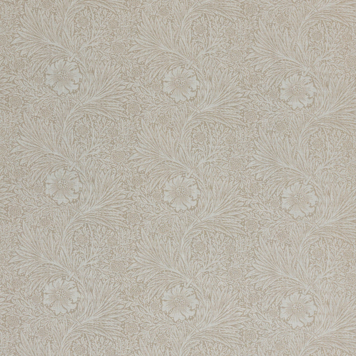 7872 Marigold Woven 1 Tan by Wmah Fabric Wmah Fabric 7872 Marigold Woven 1 TanFabric WILLIAM MORRIS AT HOME KELMSCOTT GARDENS VOL 1 49%POL 45%COT 6%LIN INDIA </p><p>Repeat: H: 9.250, V: 8.625 55 in - Fabric Carolina -