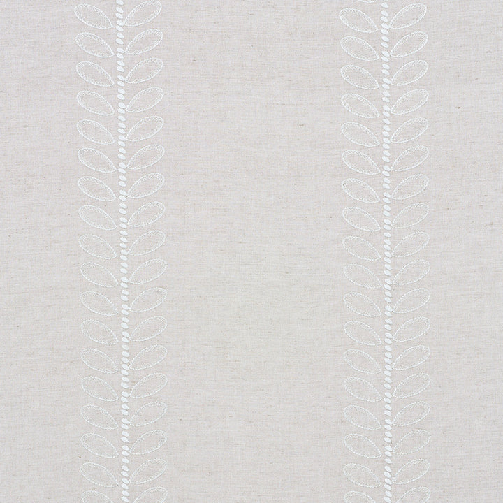 Camile Embroidery Natural 78741 by Schumacher Fabric Schumacher Fabric Camile Embroidery Natural 78741Fabric COTTON 52% INDIA </p><p>Repeat: H: HORZ. 13 1/4" (34CM) , V: VERT. 1 1/2" (4CM) 57 - Fabric Carolina -