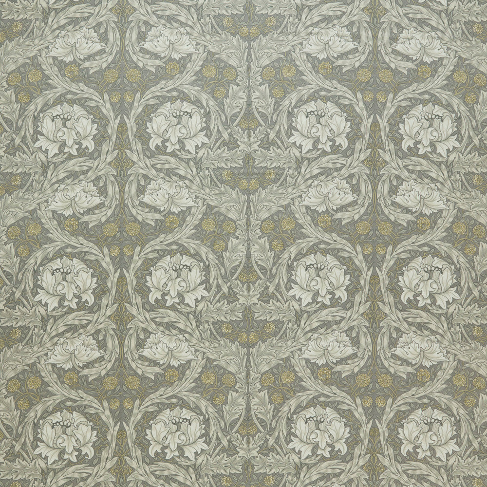 7877 African Marigold Velvet 3 Nickel by Wmah Fabric Wmah Fabric 7877 African Marigold Velvet 3 NickelFabric WILLIAM MORRIS AT HOME KELMSCOTT GARDENS VOL 2 100%POL TURKEY </p><p>Repeat: H: 27.125, V: 16.125 54 in - Fabric Carolina -
