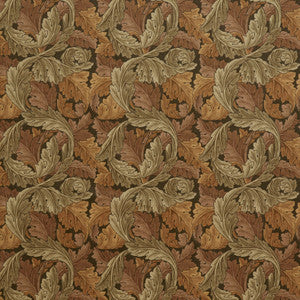 7878 Acanthus Velvet 1 Clove by Wmah Designer Fabric