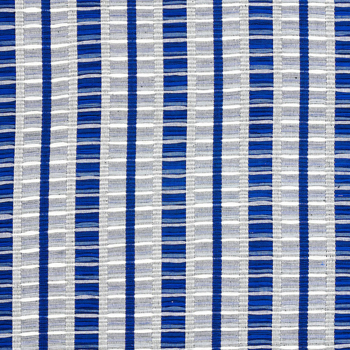 Palopo Hand Woven Stripe Azul 78822 by Schumacher Fabric Schumacher Fabric Palopo Hand Woven Stripe Azul 78822Fabric COTTON 100% GUATEMALA </p><p>Repeat: H: HORZ. 1 7/8" (5CM) , V: VERT. 6 3/4" (17CM) 34.625 - Fabric Carolina -