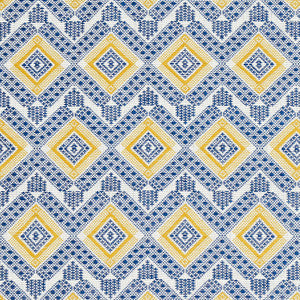 Ocosito Hand Woven Blue 78901 by Schumacher Designer Fabric
