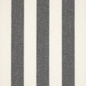 Blumont Stripe Indoor/Outdoor Charcoal 79054 by Schumacher Designer Fabric