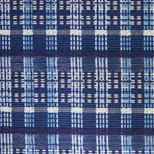 Zealand Check Denim 79070 by Schumacher Designer Fabric