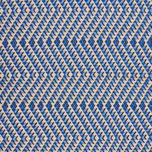 Amates Hand Woven Brocade Ocean 79222 by Schumacher Designer Fabric