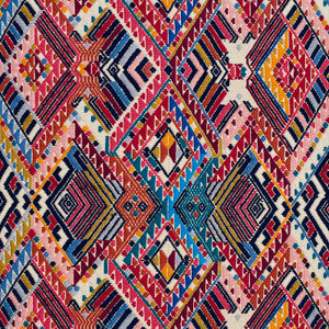 Nica Hand Woven Brocade Rosa 79280 by Schumacher Designer Fabric