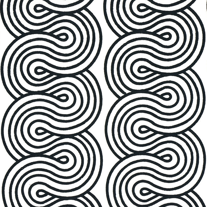 Giraldi Embroidery Black 79341 by Schumacher Fabric Schumacher Fabric Giraldi Embroidery Black 79341Fabric LINEN 47% INDIA </p><p>Repeat: H: HORZ. 13" (33CM) , V: VERT. 7 7/8" (20CM) 52 - Fabric Carolina -