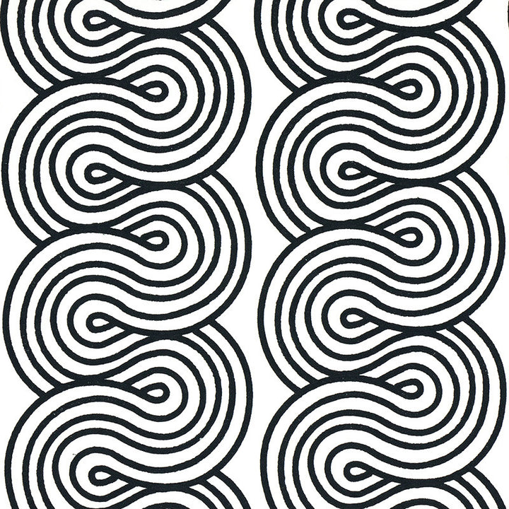 Giraldi Embroidery Black 79341 by Schumacher Designer Fabric MISTERIOSO LINEN 47% COTTON 38% INDIA </p><p>Repeat: Horizontal: 13" (33CM) and Vertical: 7 7/8" (20CM) 52 - Swanky Fabrics -