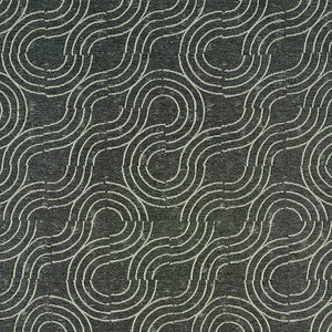 Alma Indoor/Outdoor Carbon 79400 by Schumacher Designer Fabric