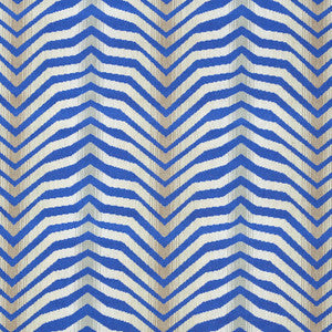Arcure Epingle Cobalt 79520 by Schumacher Designer Fabric