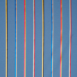 Larivey Stripe Slate 79560 by Schumacher Designer Fabric