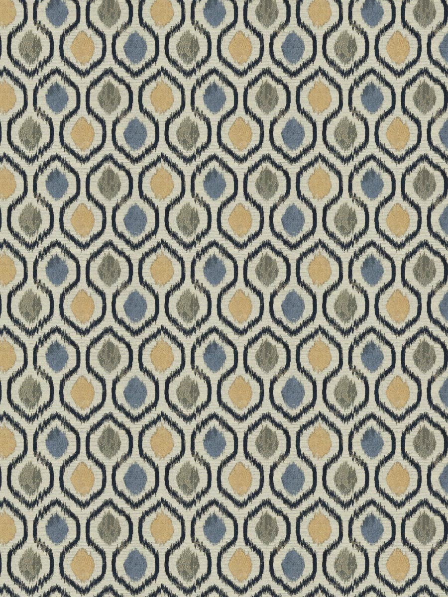 Fabricut Fabric Marla Indigo 12 Yards