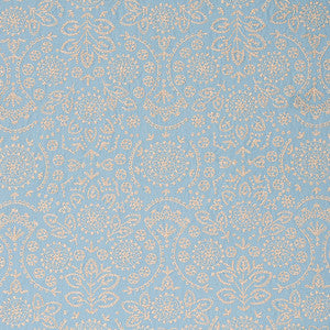Tiana Embroidery Chambray 79860 by Schumacher Designer Fabric