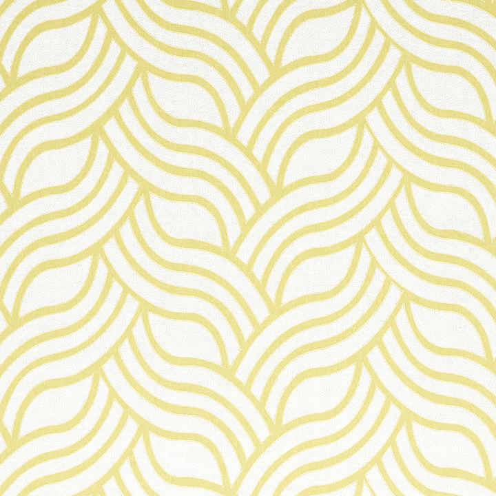 Sangomar Applique Citron 79950 by Schumacher Designer Fabric NATURA LINEN 73% POLYESTER 17% INDIA </p><p>Repeat: Horizontal: 17 1/2" (44CM) and Vertical: 7 1/2" (19CM) 54 - Swanky Fabrics -