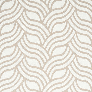 Sangomar Applique Brown 79952 by Schumacher Designer Fabric