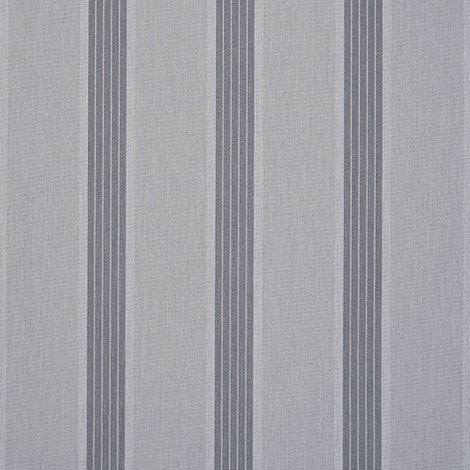 D309 Manosque Grey by Sunbrella Designer Fabric Dickson North American Collection - Stripes 100% Solution Dyed Acrylic USA or Imported 10-Year Horizontal: and Vertical: 47 in. - Swanky Fabrics -