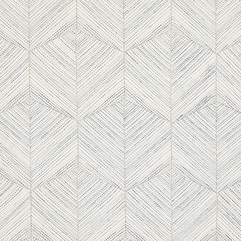 Heceta Embroidery Blue 80032 by Schumacher Designer Fabric
