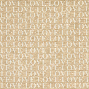 A Love Supreme Natural 80040 by Schumacher Designer Fabric