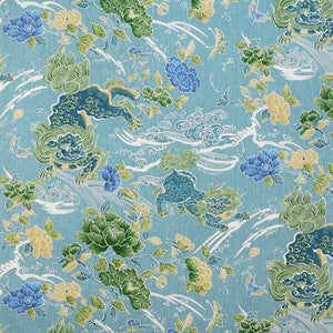 Shishi Turquoise by Brunschwig & Fils Designer Fabric