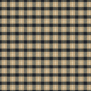 Brunschwig Pld Coal/Tan by Brunschwig & Fils Designer Fabric