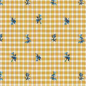 La Seyne Fleuri Sunflower by Brunschwig & Fils Designer Fabric