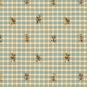 La Seyne Fleuri Aqua by Brunschwig & Fils Designer Fabric