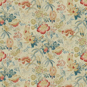 Edenwood Hdb Red/Blue by Brunschwig & Fils Designer Fabric