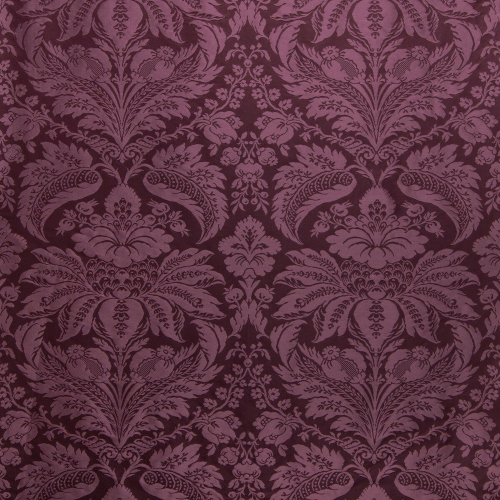 Damask Pierre Eggplant by Brunschwig & Fils Fabric Brunschwig & Fils Fabric Damask Pierre EggplantFabric B&F SHOWROOM EXCLUSIVE 2019 COTTON - 70%;SILK - 30% France </p><p>Repeat: H: 25.5, V: 31 51 - Fabric Carolina -