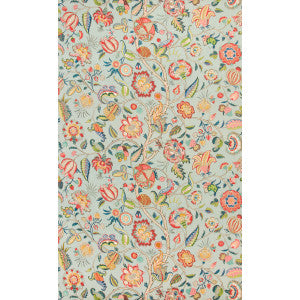 Aravali Aqua/Rose by Brunschwig & Fils Designer Fabric
