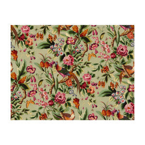 Pheasans Sable by Brunschwig & Fils Designer Fabric