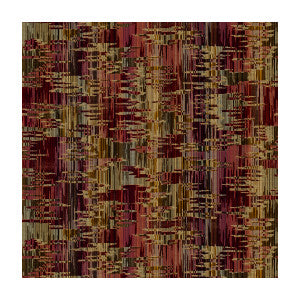 Amauri Velvet Sand/Berry by Brunschwig & Fils Designer Fabric