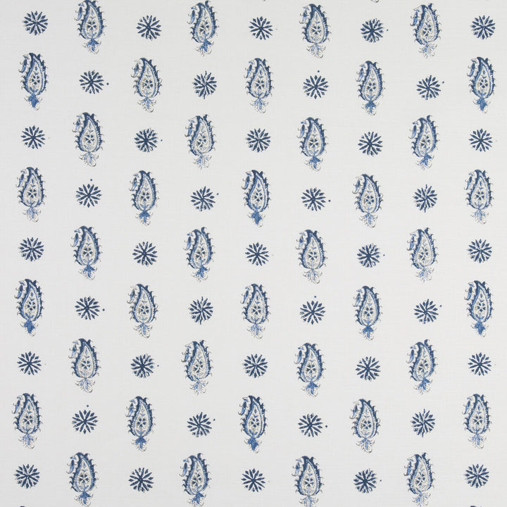 Onam Paisley Indigo by Brunschwig & Fils Fabric Brunschwig & Fils Fabric Onam Paisley IndigoFabric LINEN - 62%;COTTON - 28%;NYLON - 10% United Kingdom </p><p>Repeat: H: 13, V: 12.5 52 - Fabric Carolina -