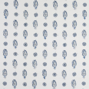 Onam Paisley Indigo by Brunschwig & Fils Designer Fabric