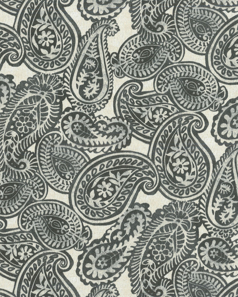 Tbo Summery Spin Ink 801672 by Tommy Bahama Home Designer Fabric Tommy Bahama Home 100% Spun Polyester U.S.A. Abrasion Standard: General Use Horizontal: 18 and Vertical: 9 54" - Swanky Fabrics -