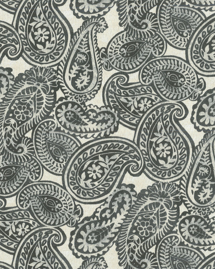 Tbo Summery Spin Ink 801672 by Tommy Bahama Home Designer Fabric Tommy Bahama Home 100% Spun Polyester U.S.A. Abrasion Standard: General Use Horizontal: 18 and Vertical: 9 54" - Swanky Fabrics -